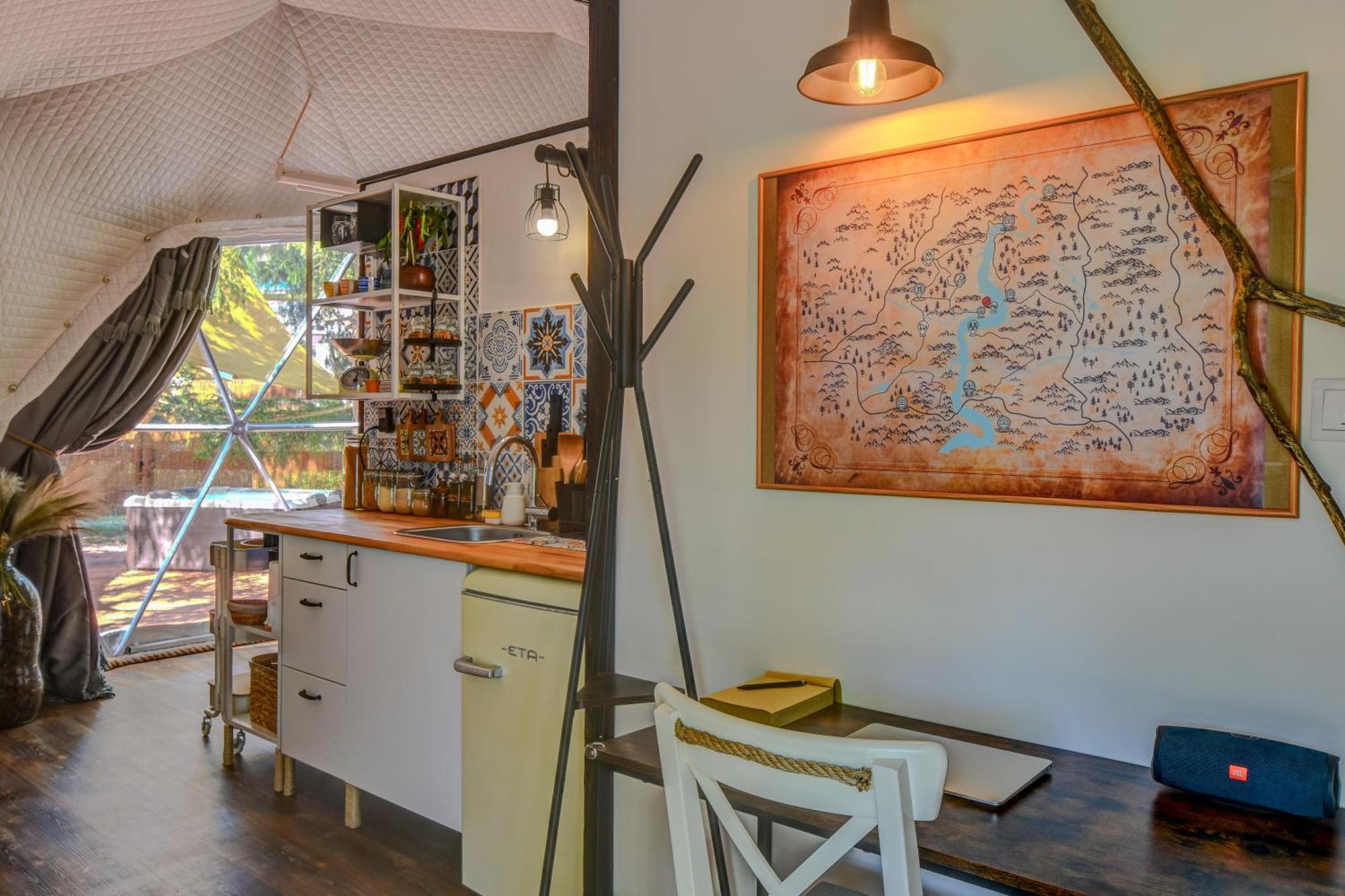 Hotel Tiche Misto Glamping Slapy  Exteriér fotografie