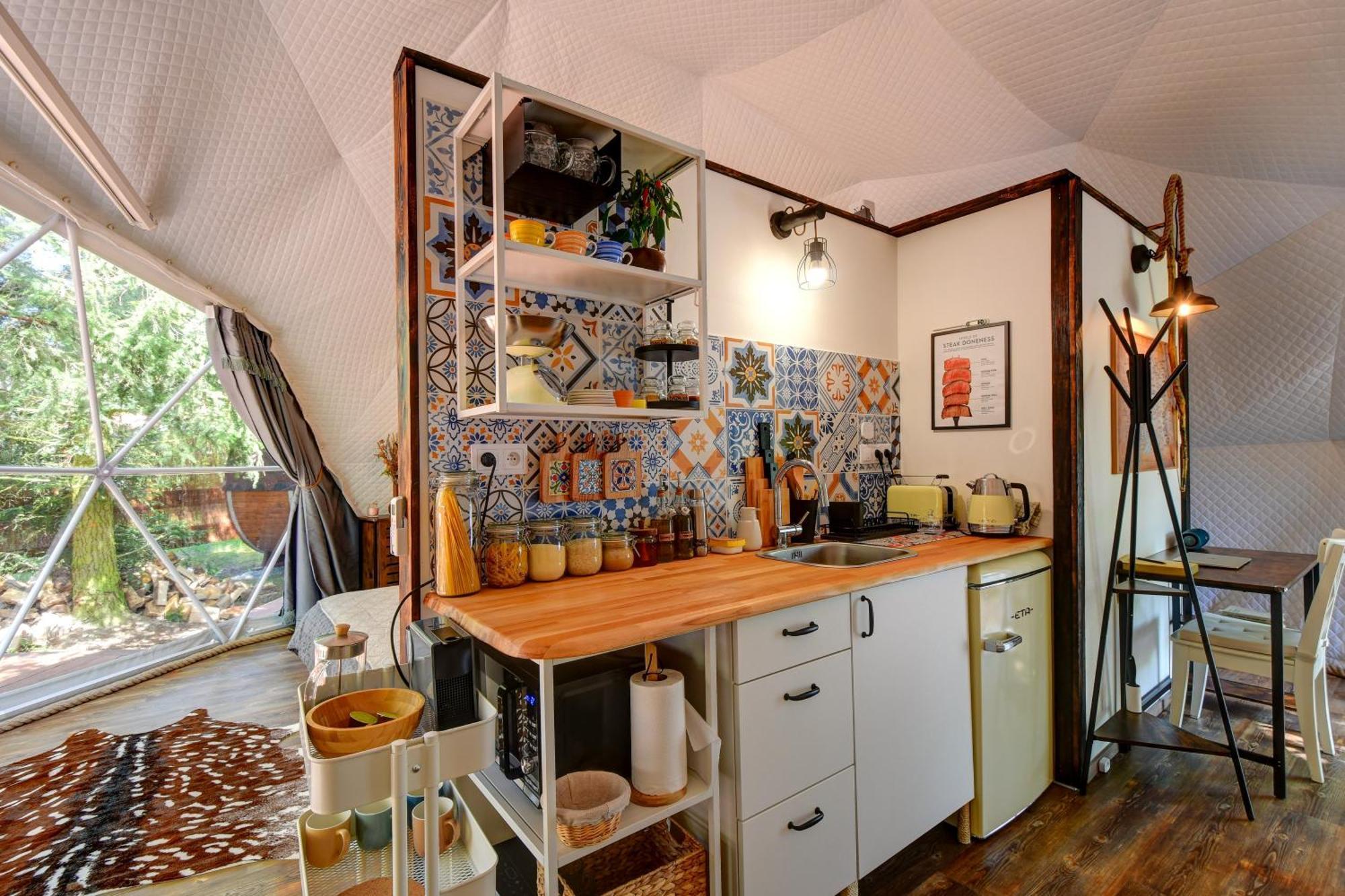Hotel Tiche Misto Glamping Slapy  Exteriér fotografie
