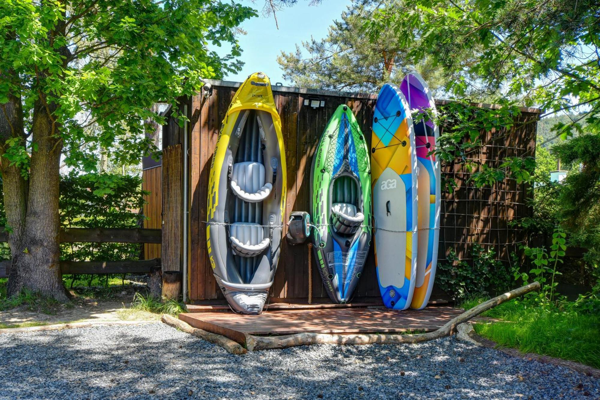 Hotel Tiche Misto Glamping Slapy  Exteriér fotografie