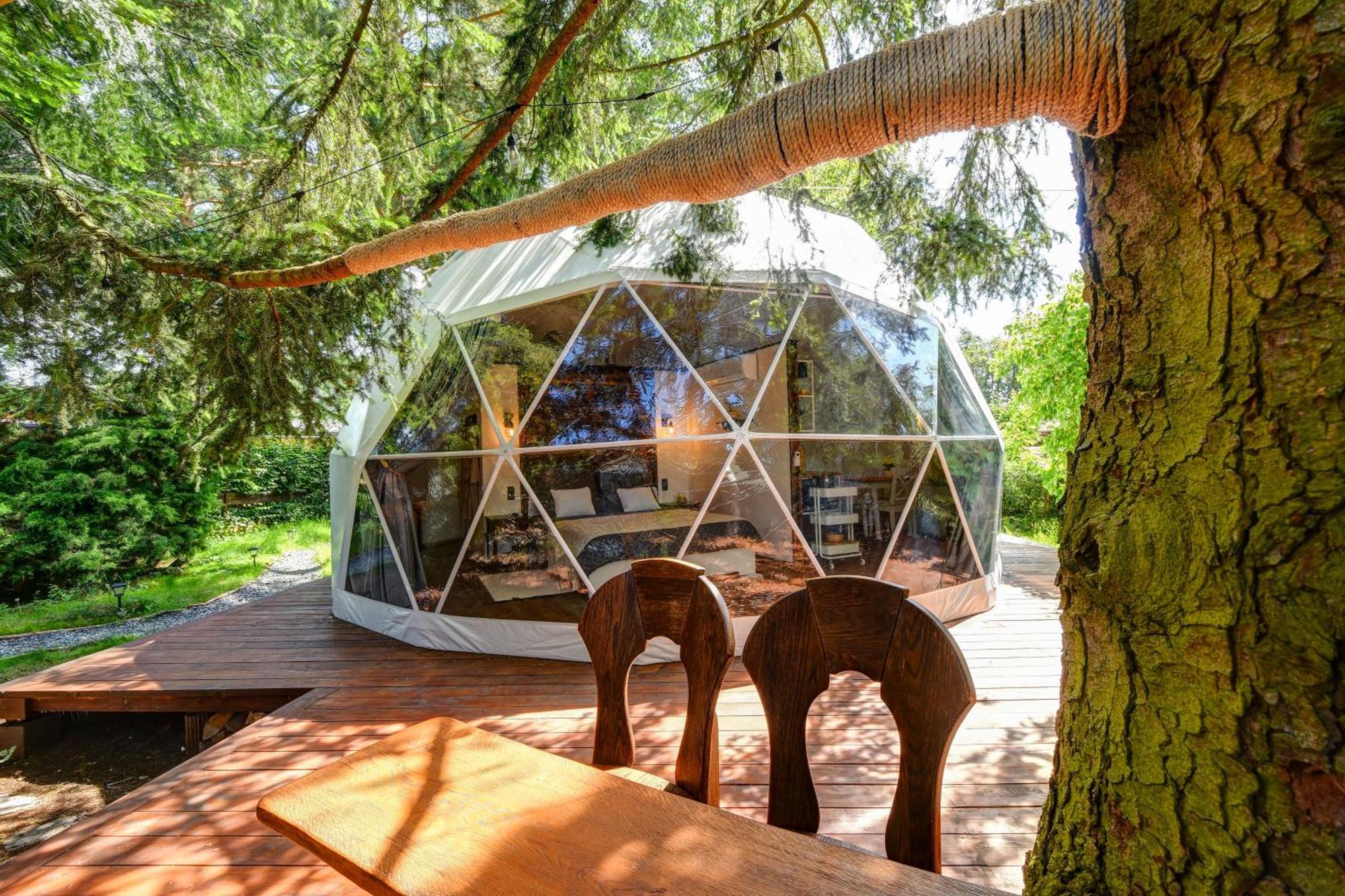 Hotel Tiche Misto Glamping Slapy  Exteriér fotografie